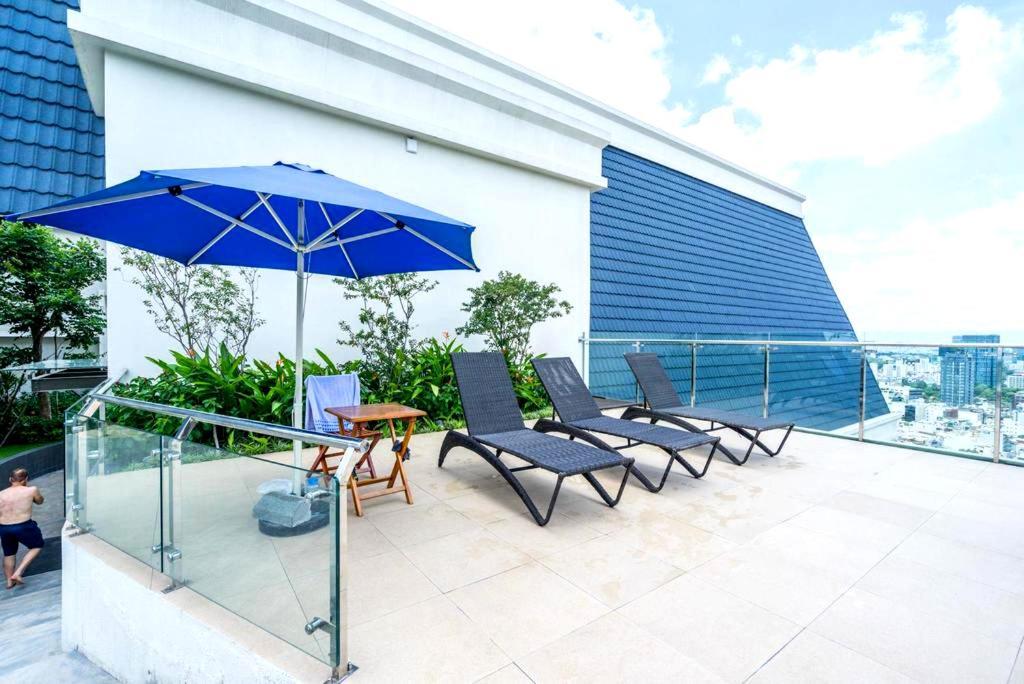 Linda Apartment-Icon56-District4-3Mins To Center Dtrc1- Infinity Pool- Awesome Rooftop Хошимин Экстерьер фото